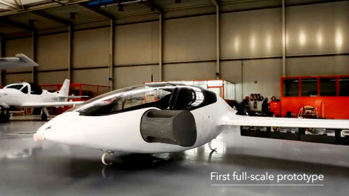 Futuristické, elektrické a vertikálně startující letadlo opravdu létá!